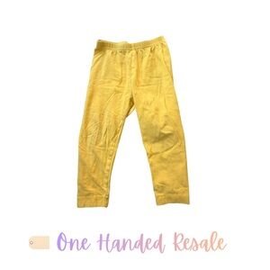 🌻 Carter’s Kids Yellow Stretch Knit Leggings 18M